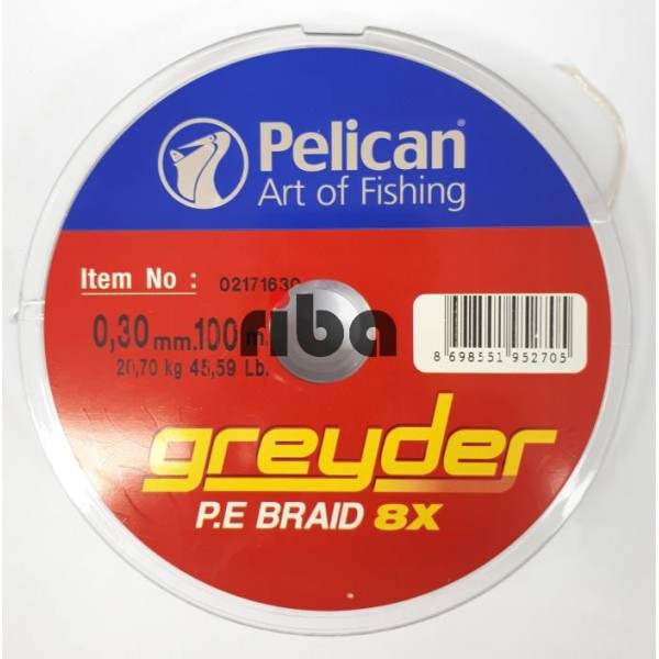 Pelican Greyder 8x 0.30 mm - 100 m 